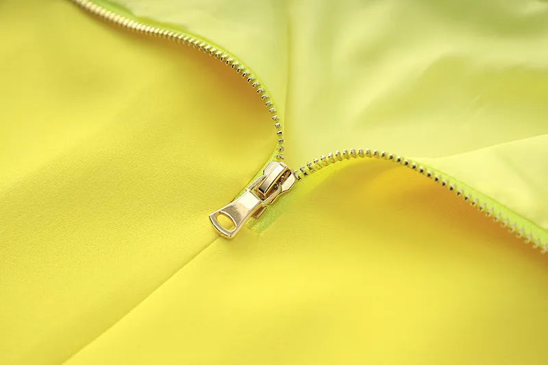 Conjunto Falda Dos Piezas en Amarillo