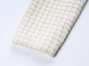 Rhinestone V-Neck Long Sleeve Single-Breasted Knit Cardigan