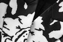PU Patchwork Floral Slim Blazer