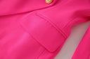 Set gonna due pezzi in fucsia
