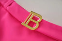 Set gonna due pezzi in fucsia