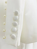 White Two-Piece with Pearls