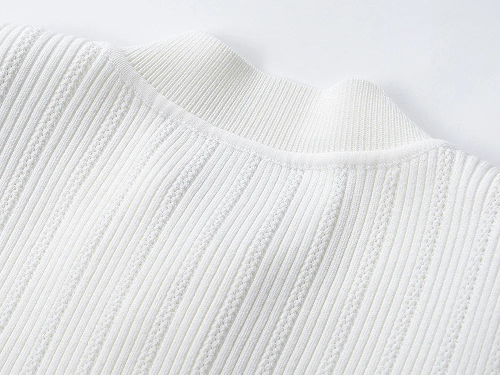 Maglione in lana a maniche lunghe Rachel