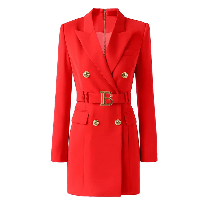 Abito blazer Jolie in rosso 