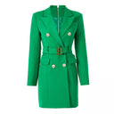 Abito blazer Jolie in verde 