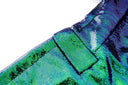 Set due pezzi con paillettes Larissa in verde 