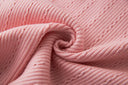 Top Sia in lana a maniche lunghe in rosa