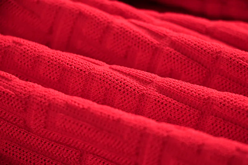 Conjunto Falda Retro Dos Piezas en Rojo