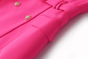 Abito blazer Paola in fucsia/verde 