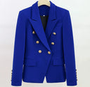 BLAZER DOPPIOPETTO IN BLU REALE 