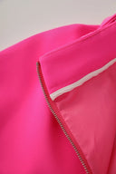 Set gonna due pezzi in fucsia