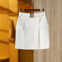 Set gonna due pezzi in bianco e nero