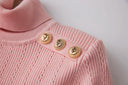 Top Sia in lana a maniche lunghe in rosa