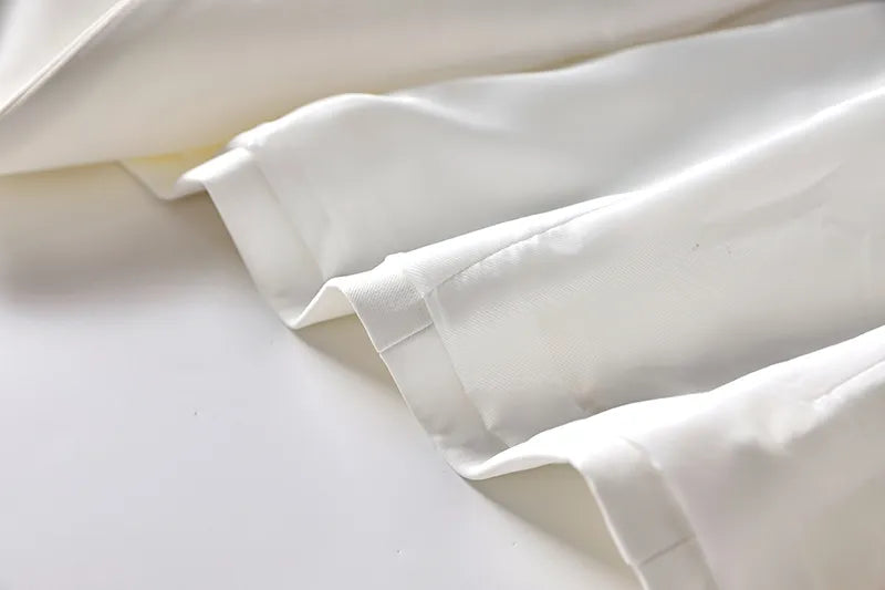Set gonna due pezzi in bianco e nero