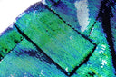 Set due pezzi con paillettes Larissa in verde 