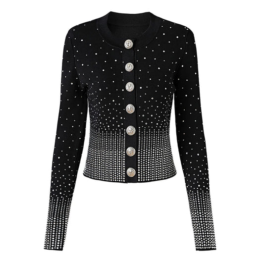 Maglione gioiello Rula in lana a maniche lunghe