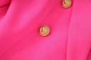 Set gonna due pezzi in fucsia