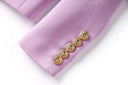 Set gonna due pezzi color lavanda