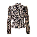 BLAZER TRENDY DOPPIOPETTO LEOPARDATO 