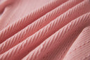 Top Sia in lana a maniche lunghe in rosa