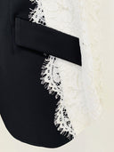 BLAZER DOPPIOPETTO IN PIZZO 