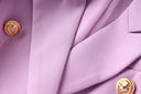 Set gonna due pezzi color lavanda