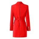 Abito blazer Jolie in rosso 