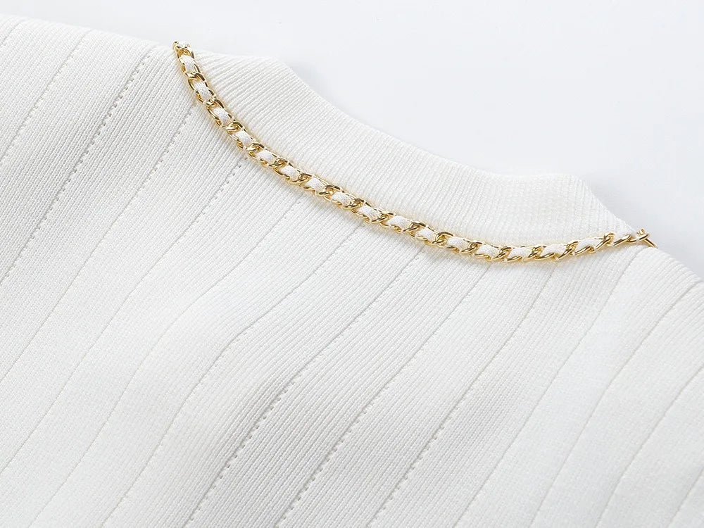 Maglione in lana a maniche lunghe Rana