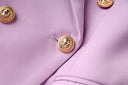 Set gonna due pezzi color lavanda