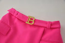 Set gonna due pezzi in fucsia