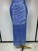 Fringe skirt side detail
