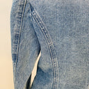 Double Breasted Denim Blazer