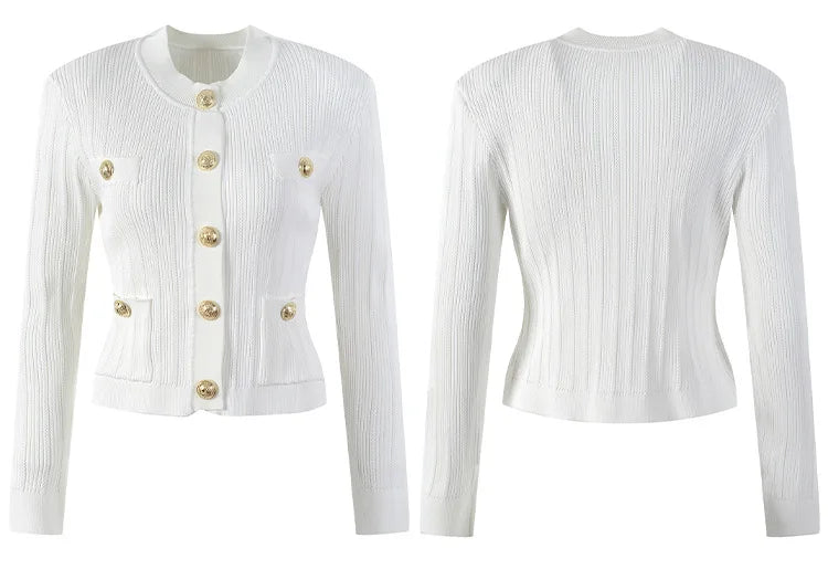 Maglione in lana a maniche lunghe Rachel