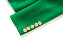 Set gonna due pezzi in verde