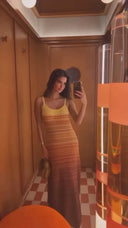 Kati Summer Knitted Maxi Dress
