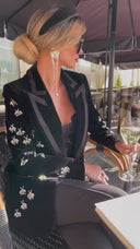 Black Velvet Blazer